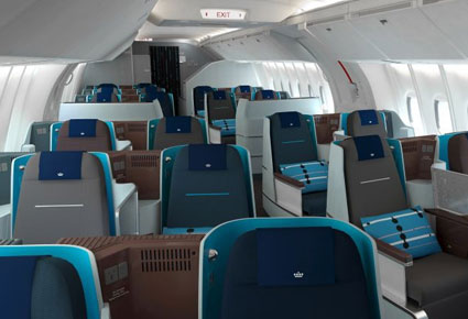 فخامة واسترخاء على متن طيران KLM الهولندية