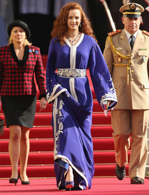 ما رأيك بطلة الأميرة المغربية لالا سلمى في الفرح الملكي Gheir