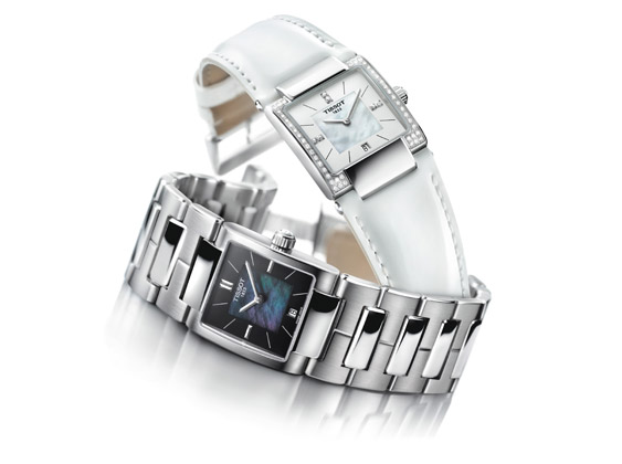 أجود أنواع الألماس تجدينها في ساعة Tissot T02