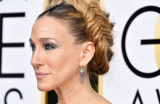 لن تخمّني أين وضعت سارة جيسيكا باركر شعرها بعد حفل الغولدن غلوبس!