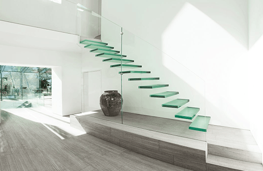 أساليب عصرية و جديدة لتصميم الدرج الداخلي