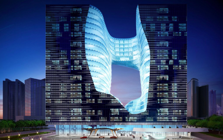 مدينة دبي على موعد مع افتتاح The Opus، أول بناء من تصميم زها حديد