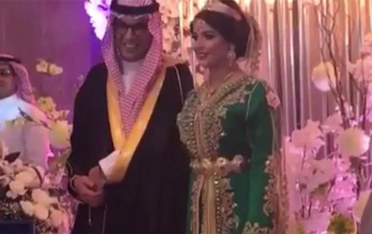 بالفيديو حفل زفاف اسطوري لرجل اعمال سعودي يتزوج ابنة وزير مغربي