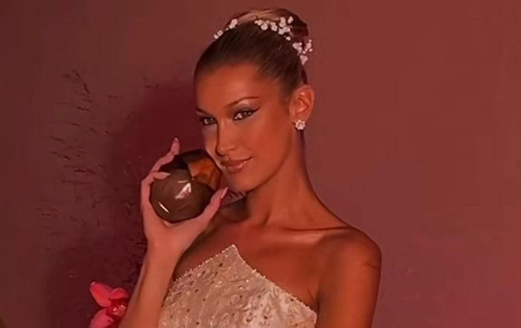 بيلا حديد في دبي: عطر Ôrebella يضيء ليل المدينة