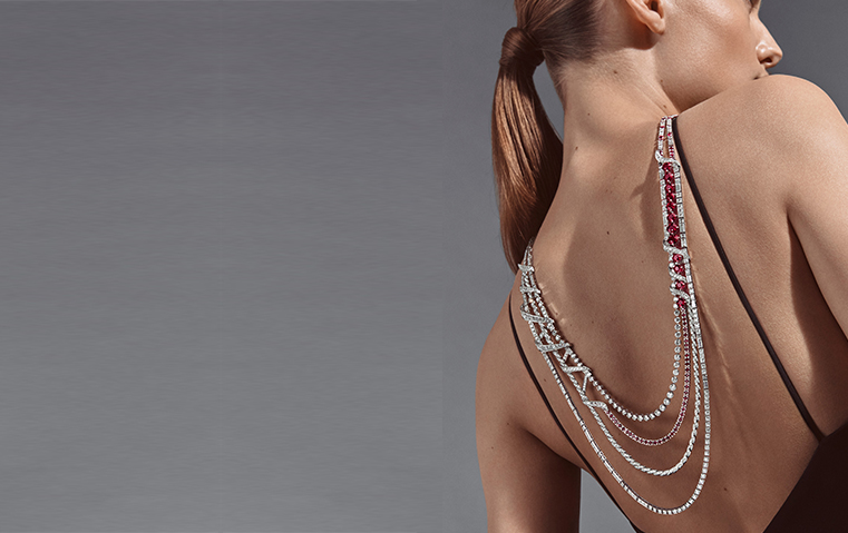 ديناميكية الحب والخطوط الحيوية في مجوهرات Torsade De Chaumet الجديدة