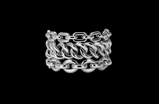 جديد رالف لوران: سلاسل تقليدية من الذهب بلوك راقٍ