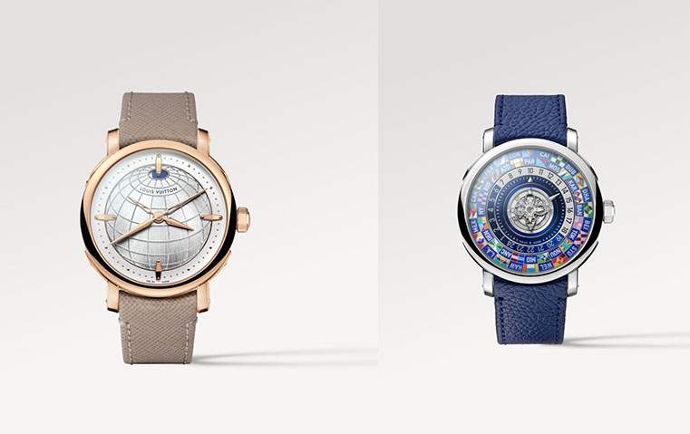 في عالم يُقاس فيه كل شيء بالسرعة، ساعة Louis Vuitton Escale تدعوكِ إلى التمهّل وتقدير الوقت