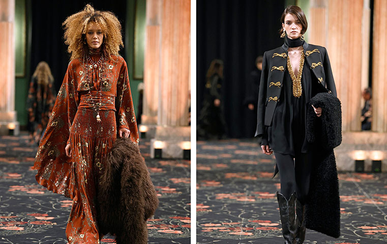 Johanna Ortiz  تفتتح أسبوع مدريد للموضة باحتفالية بوهيمية