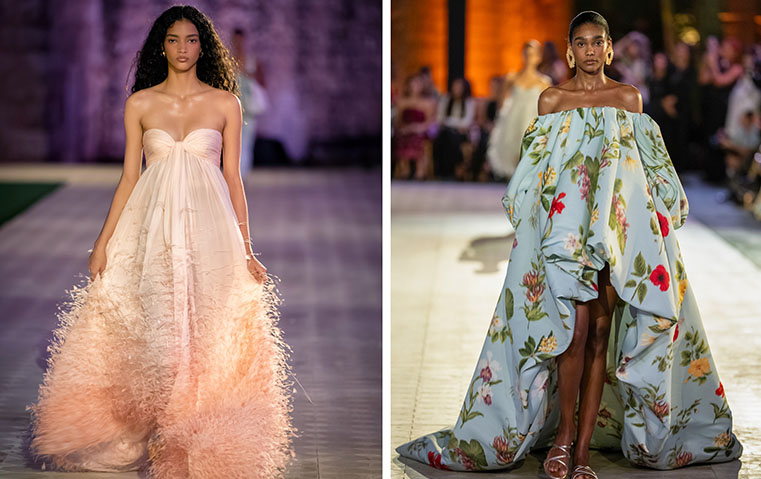 علامة Oscar de la Renta تعود إلى الجذور في عرض استثنائي بمناسبة ستين عاماً على انطلاقها