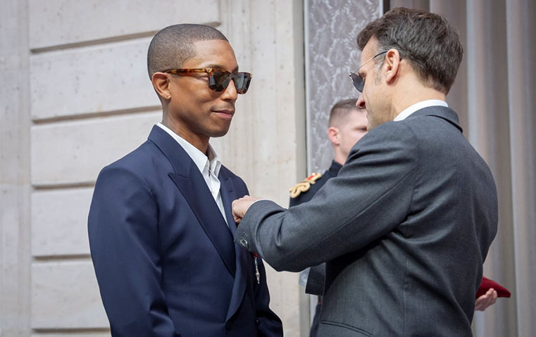 فرنسا تكرّم فاريل ويليامز