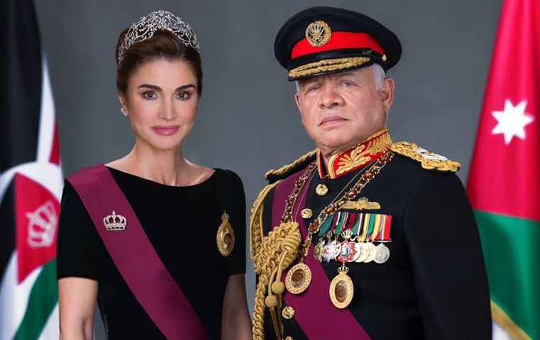 بكلمات مؤثرة .. الملكة رانيا تحتفل بذكرى زواجها