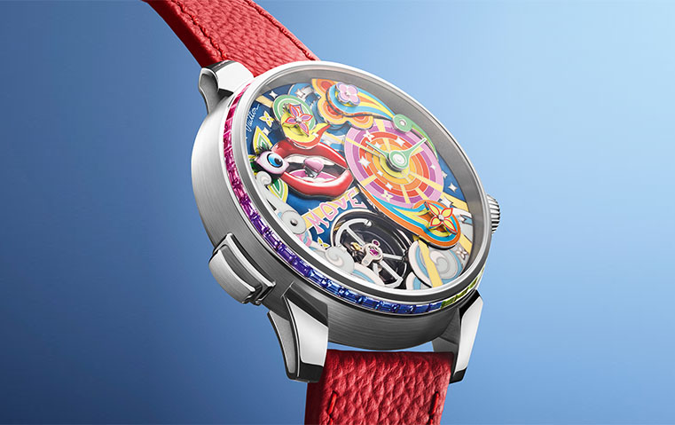 Tambour Taiko Arty Automata من لويس فويتون: ساعة أم لوحة فنية مصغّرة؟