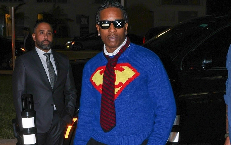 صورة واحدة تجمع آساب روكي، شانيل، وسوبرمان!