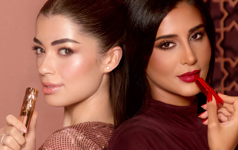 ليلى زاهر ورهف الحربي نجمتا حملة شارلوت تلبوري الرمضانية