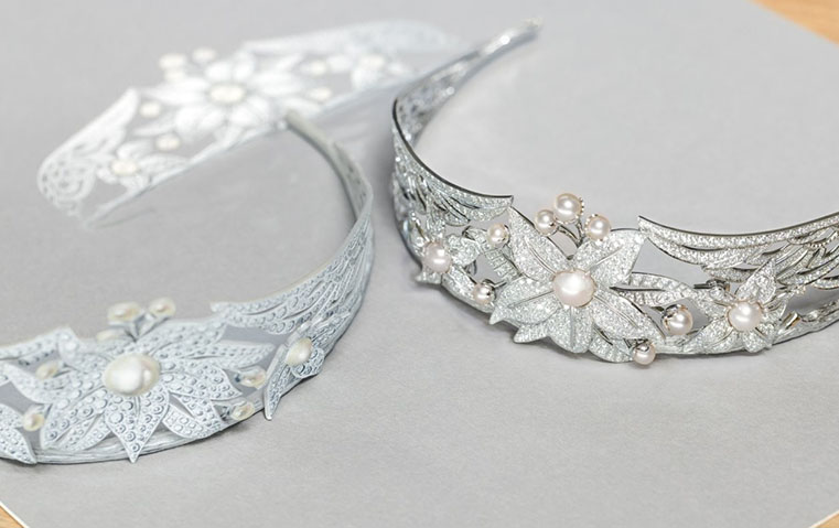 شوميه تكشف عن تاج The Houbara Haven  لعائشة العطية خلال Qatar Creates 2025