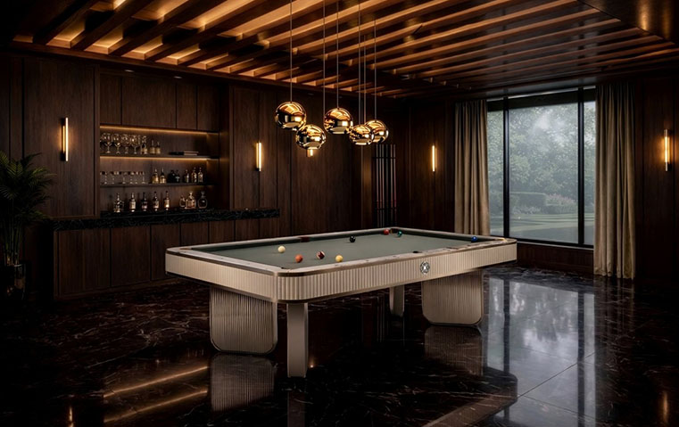 طاولة بلياردو ستغيّر ديكوراتك بالكامل