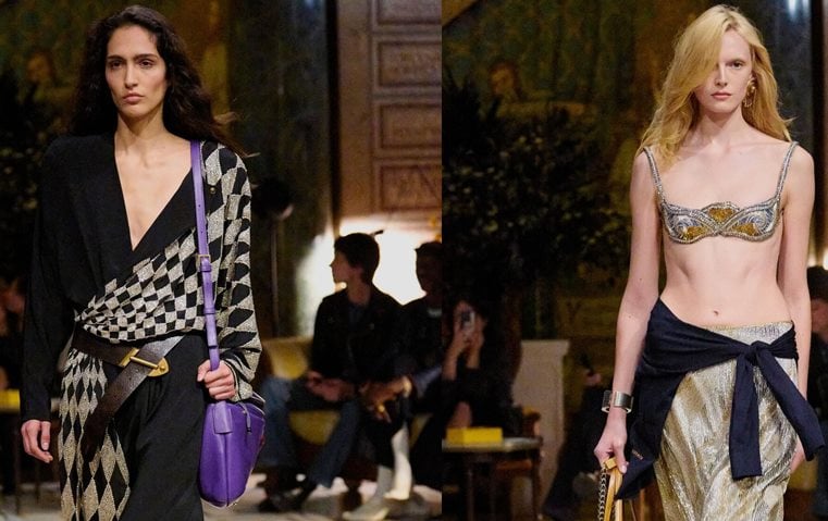 مجموعة تتجاوز التوقيعات في أول عرض من داريو فيتالي لفيرساتشي