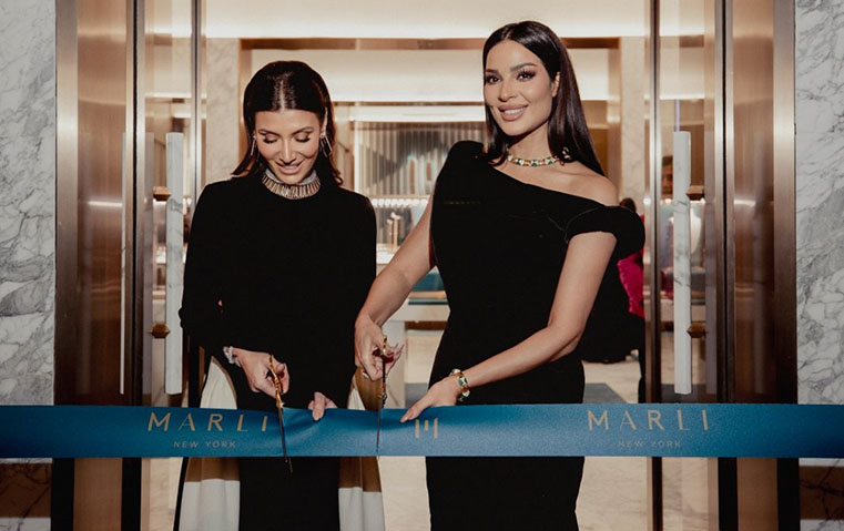 مجوهرات مارلي تصل إلى الرياض ونادين نسيب نجيم نجمة الحدث