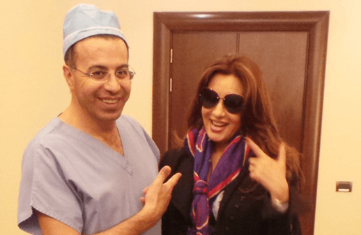 هل خضعت لطيفة للتجميل في بيروت؟
