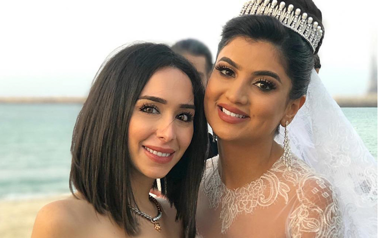 زفاف الفاشنيستا علا فرحات بإطلالة نيكولا جبران