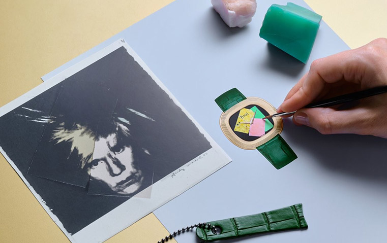 بياجيه تحتفي بآندي وارهول بإصدار ساعة فنية مستوحاة من عمله  "Collage"