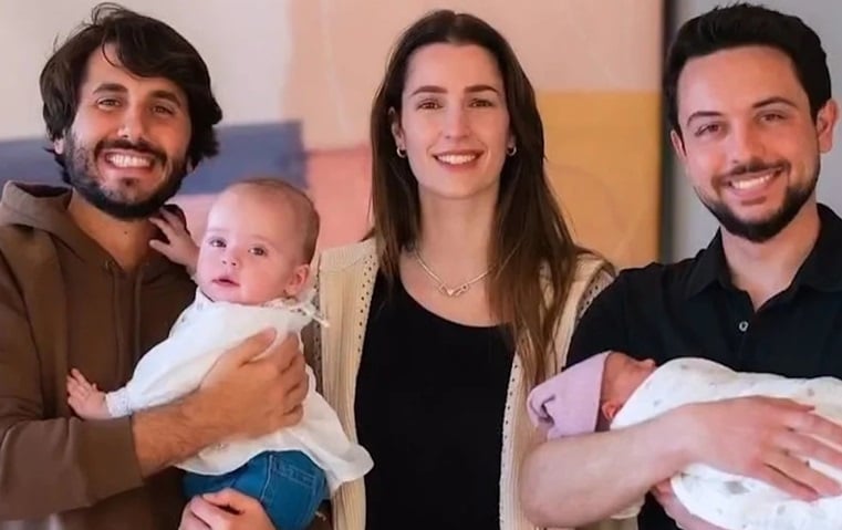 الأميرة رجوة تحتفل بعيد ميلاد ابنتها الأول