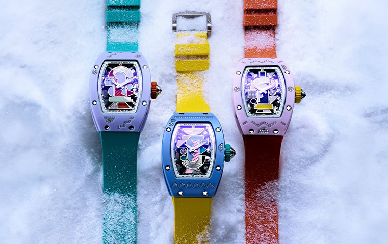اللون والابتكار والأناقة: 3 عناصر تجتمع في ساعات Richard Mille الجديدة