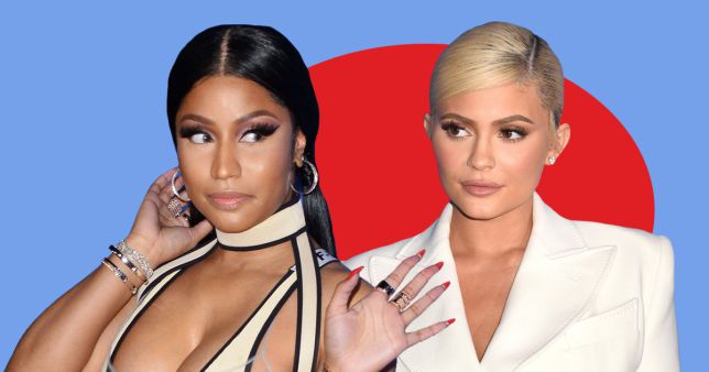 هكذا تجاهلت كايلي جينر وجود نيكي ميناج على السجادة الحمراء في حفل VMA