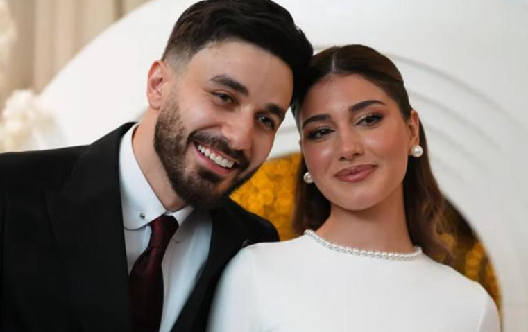 شيرين بيوتي وأسامة مروة: حفل زفاف كبير يجمع بين الأناقة والحب