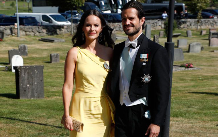زفاف ملكي في السويد الأميرة مادلين بدور الوصيفة والأميرة صوفيا