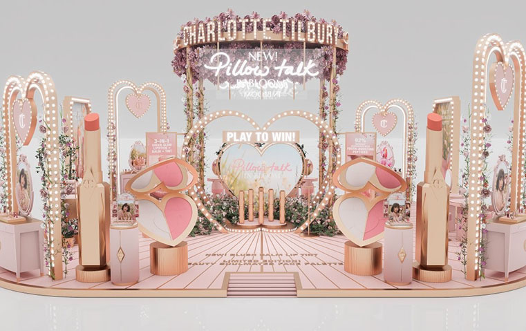 شارلوت تيلبوري تطلق  Pillow Talk in Bloom  بتجربة تفاعلية في دبي مول