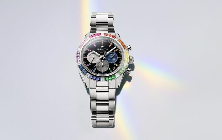 ساعة RAINBOW من Zenith، أفضل هدية لمن تحبين في الفالنتاين
