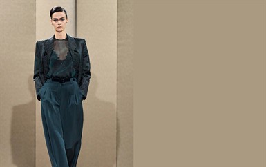 سروال السهرة يتصدر مجموعة Giorgio Armani Privé للهوت كوتور خريف وشتاء 2026-2027