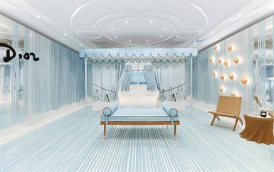 داخل Dior Suite ..  حيث تبدأ إطلالات كان قبل السجادة الحمراء