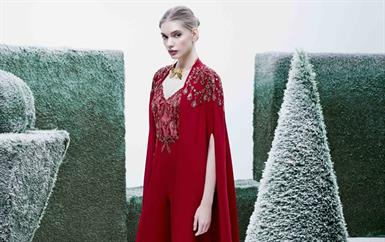 هندسة، أزهار وكوتور في مجموعة طوني ورد خريف وشتاء 2026