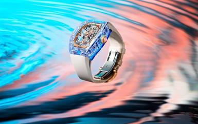 إصدار الأسبوع المفضّل لدينا: ساعة ريتشارد ميل الجديدة بتقنية Flying Tourbillon Sapphire