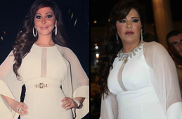أحلام ترتدي فستان إليسا في الموريكس دور 