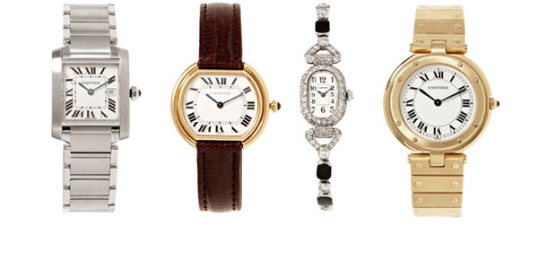 أجمل ساعات Cartier الفينتيج في TrunkShow