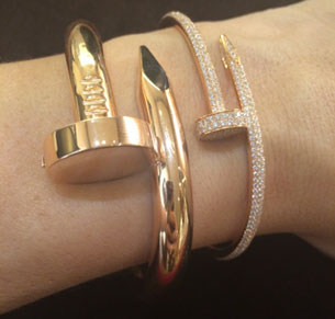أساور Cartier الأيقونية Just Un Clou