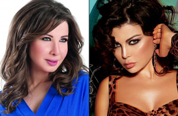هيفا ونانسي وتغريدات متبادلة